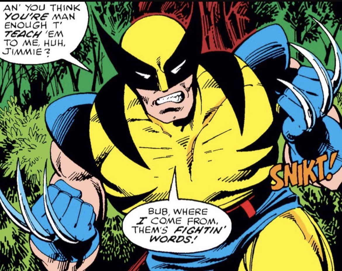 Can’t beat the classics #JohnByrne #Xmen #Wolverine #WolverineWednesday