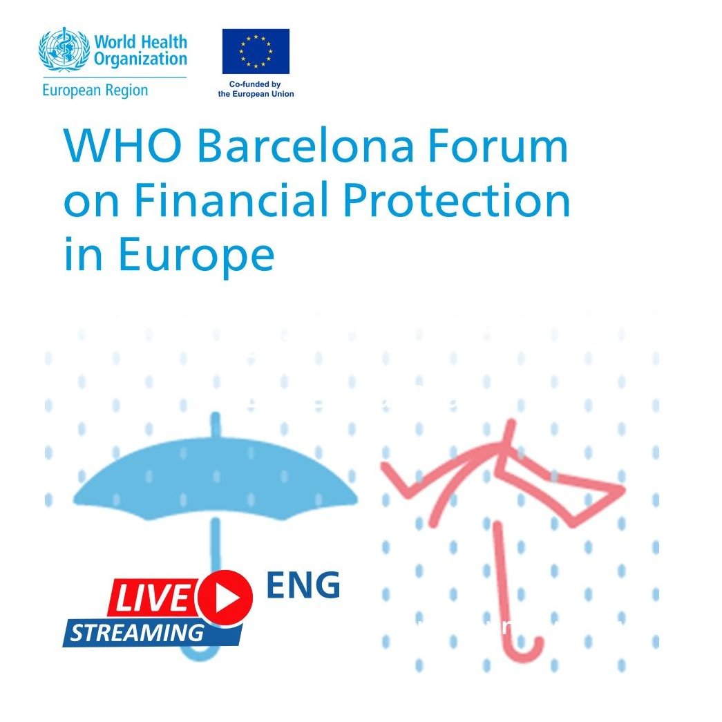 Today! The #WHOBarcelona Forum on #FinancialProtection welcomes more than 100 international health financing experts from 35 countries in Europe. #UHC @WHO_Europe @sarahmsthomson 

Live streaming 📹 lnkd.in/ecJjFUuB
Program➡️ bit.ly/3WWPKuE