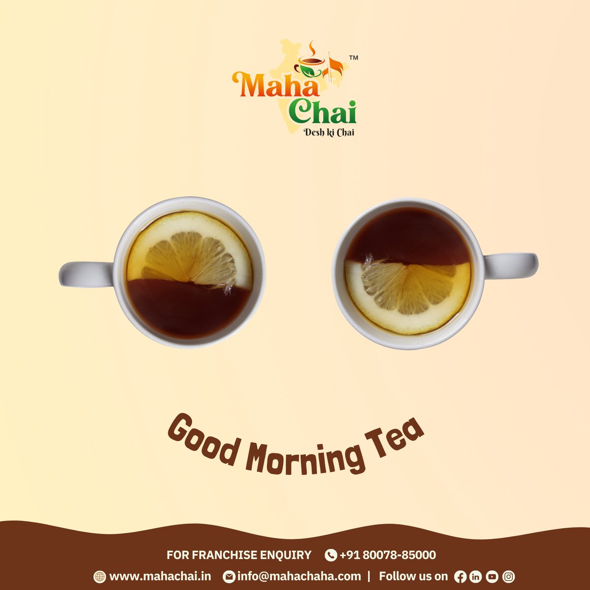 Start your mornings on a flavorful note with Maha Chai! ☀️🍵 Brew a cup of happiness and embrace the goodness of our refreshing tea ☕

#MahaChai #MorningTeaBliss #TeaTimeMagic #SipAndSavor #TeaLovers #MorningRituals #TeaAddict #MorningBoost #WakeupWithTea