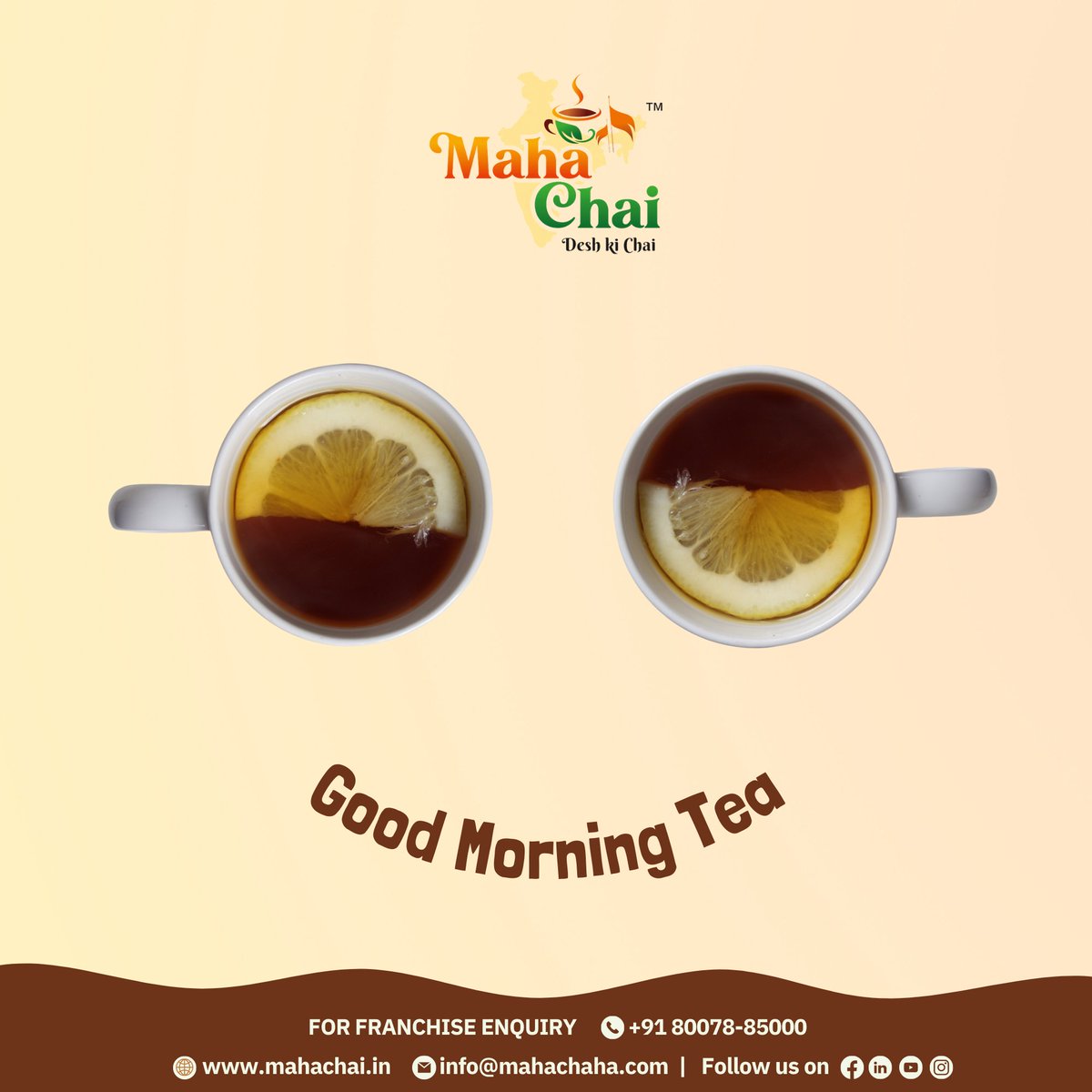 MahachaiIndia's tweet image. Start your mornings on a flavorful note with Maha Chai! ☀️🍵 Brew a cup of happiness and embrace the goodness of our refreshing tea ☕

#MahaChai #MorningTeaBliss #TeaTimeMagic #SipAndSavor #TeaLovers #MorningRituals #TeaAddict #MorningBoost #WakeupWithTea