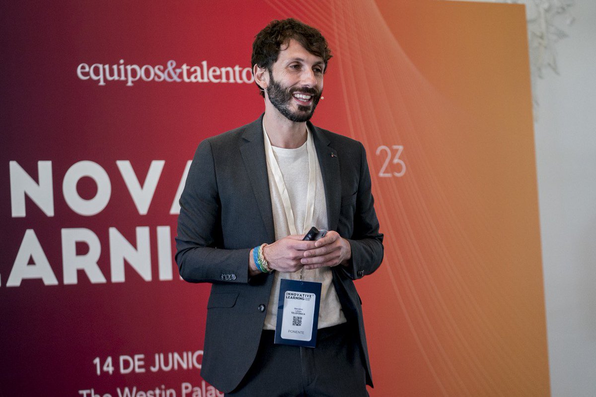 EquiposyTalento's tweet photo. #InnovativeLearning23 ➡️Marce Lahera de @Telefonica ha hablado de la importancia del Workforce Planning. "Hablamos de Skills-Based Organizations para tener el talento adecuado en el lugar adecuado y en el momento adecuado". https://t.co/7CXWAvspln