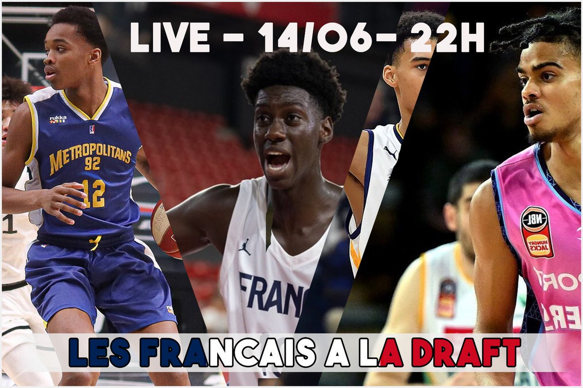 Envergure_Pod's tweet photo. 🏀LIVE DRAFT📺

Bilal Coulibaly - Sidy Cissoko - Rayan Rupert
Que valent-ils intrinsèquement ? Par rapport aux autres prospects ? Vont-ils réussir à intégrer puis s'imposer en NBA ?

Ce soir, 22h, notre chaîne YT https://t.co/3AxfhLMmJF
Posez dès maintenant vos questions ⬇️ https://t.co/P6AVA10BZo