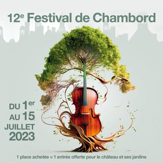 Le Festival de Chambord revient avec une nouvelle affiche et pour une 12e édition du 1er au 15 juillet !
Sous la direction artistique de <a href="/WagnerVanessa4/">Wagner Vanessa</a>, les 13 concerts du festival vous permettront de traverser la grande Histoire de la musique.