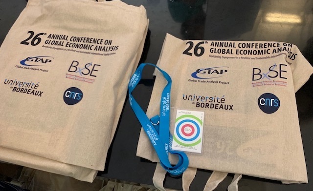 BSE_Bordeaux's tweet image. 📣Welcoming of the 26th Annual Conference on Global Economic Analysis by Antoine Bouet @AntoineBouet1
📍Bordeaux School of Economics @BSE_Bordeaux pround to host that event at @univbordeaux @univbordeaux_EN 
ℹ️shorturl.at/mntDS
@GTAP_Purdue
#GTAPConference