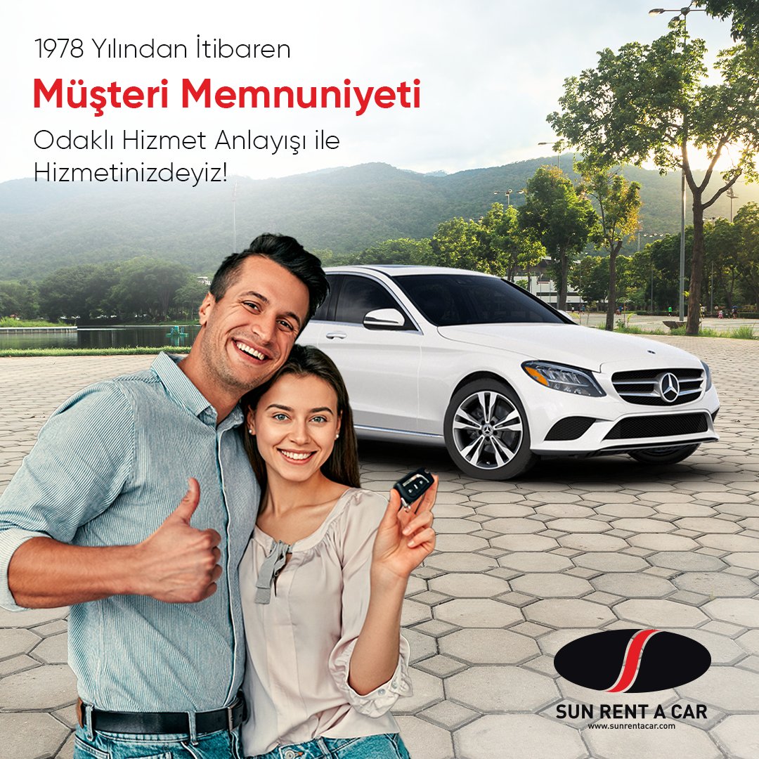 Rezervasyon için:
✅+90 392 227 23 03
✅sunrentacar.com
✅facebook.com/sunrentacarcyp/
✅instagram.com/sunrentacarcyp…
#sunrentacar #carfleet #rentacarcyprus #rentacar #carrental #KKTCkiralikaraç #kibrisaraçkiralama