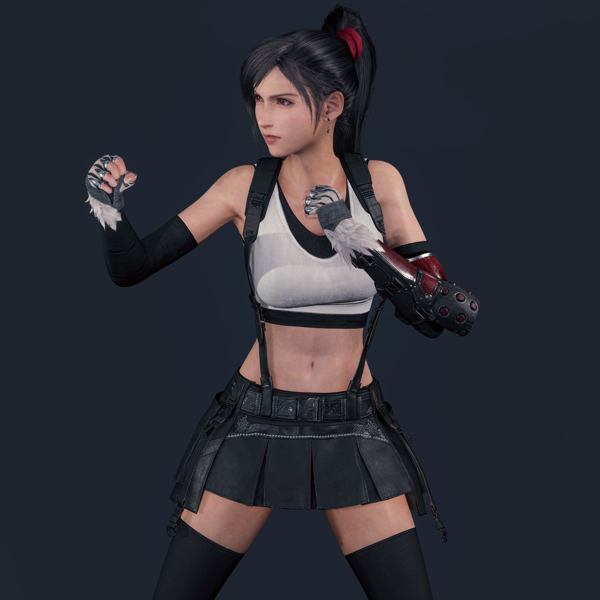 Tifa's battle stance