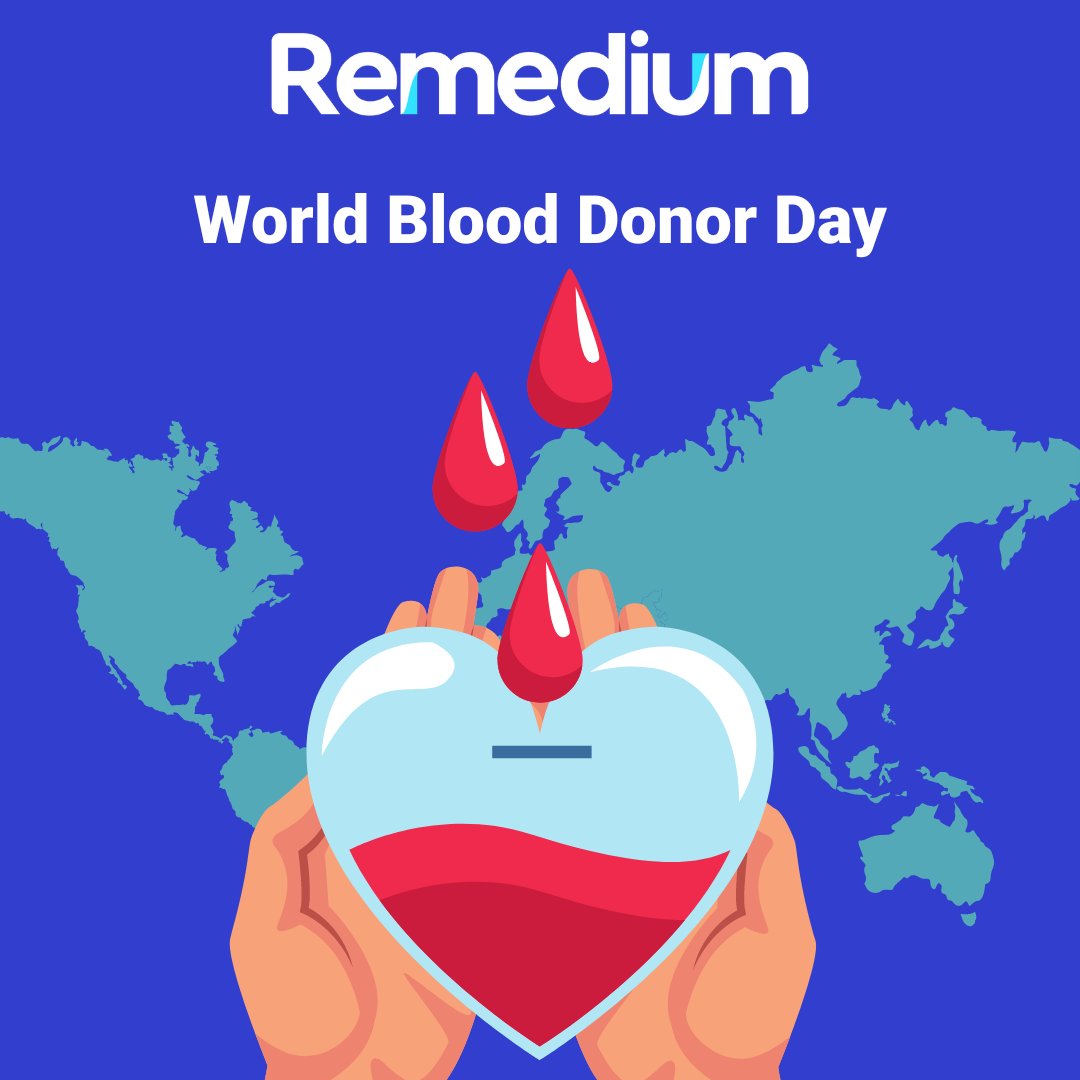 A blood service that gives patients access to safe blood and blood products in sufficient quantity is a key component of an effective health system. 

Visit blood.co.uk for information on how to donate.

#WorldBloodDonorDay #BloodDonor #NHS #Remedium #Health