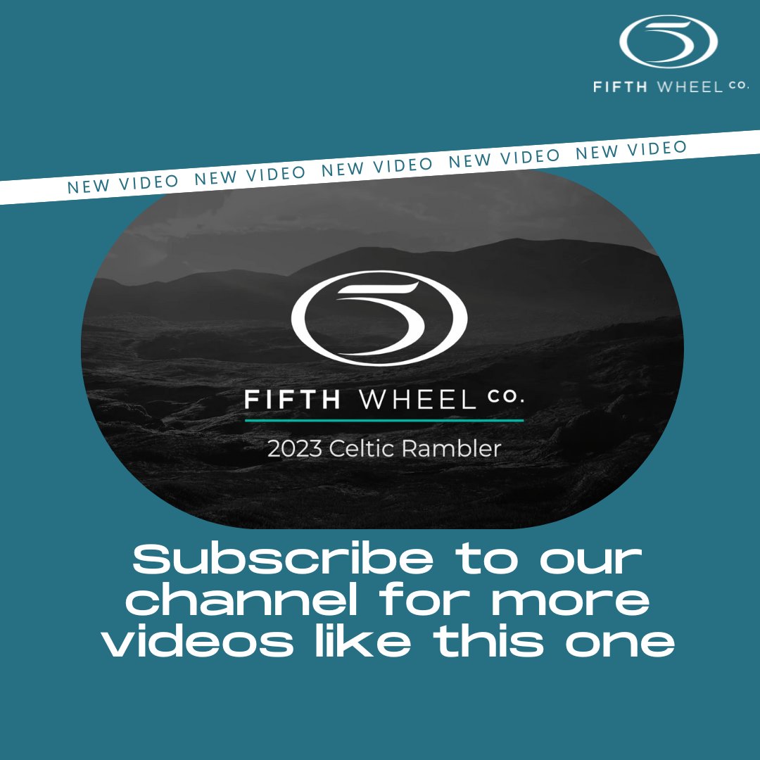 FifthWheelCo's tweet image. We've just released a new video on our YouTube channel, showcasing the incredible feature of the 2023 Celtic Rambler. Join George, our sales executive, as he takes you on an exclusive tour.🎥

youtube.com/watch?v=KdFi93…
 fifthwheelco.com/contact/