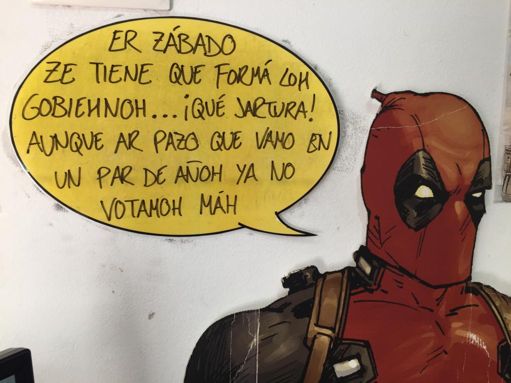 librerialao's tweet photo. Er Mazacre der Barri Arto y los pactos de gobierno tras las elecciones municipales y autonómicas y de cara a las elecciones generales.

#libros #libreria #librerias #sanlucar #sanlucardebarrameda #masacre #deadpool #marvelcomics #paninicomics #pactos #gobierno https://t.co/sJjdVai0Ns