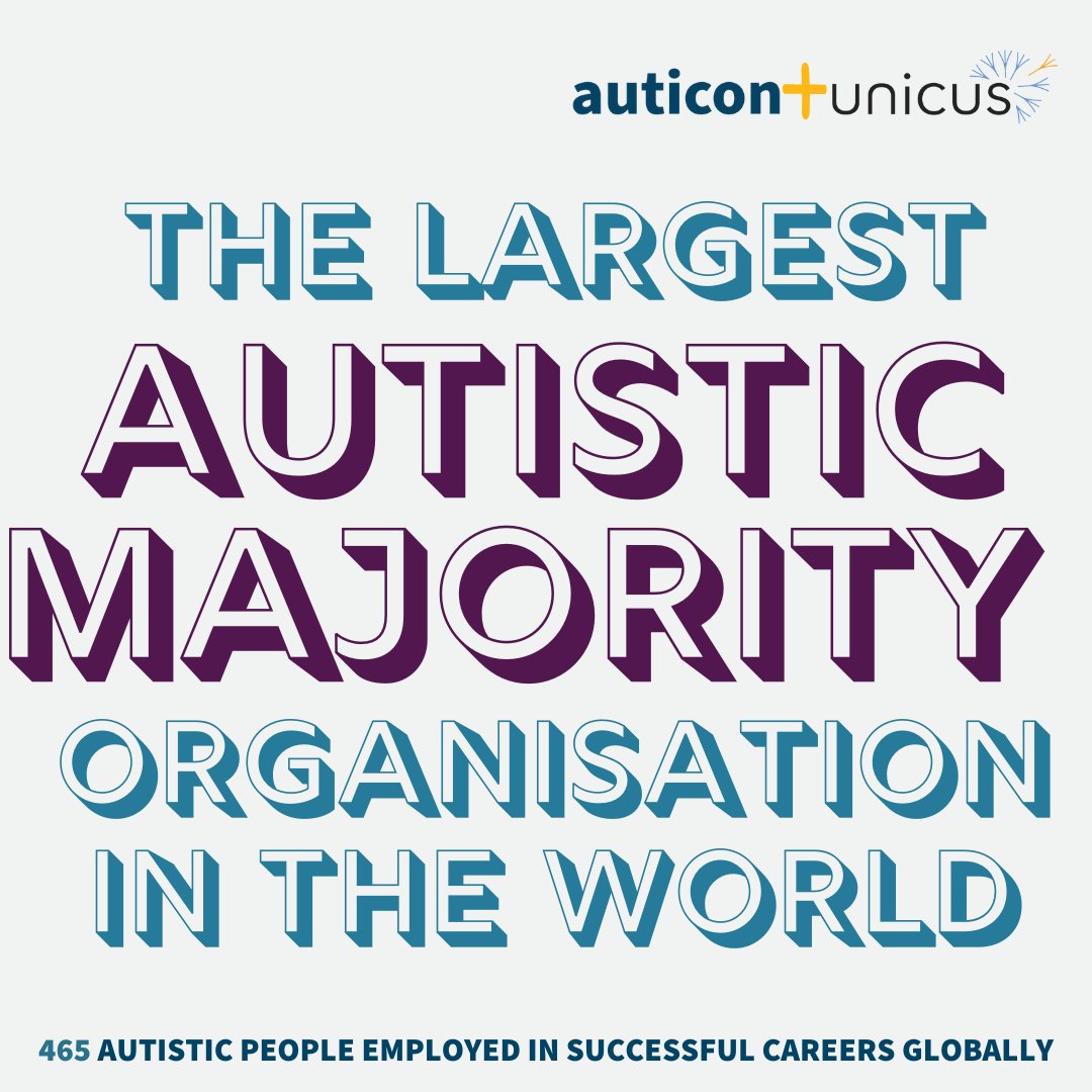 auticon_UK's tweet image. auticon &amp;amp; Unicus have joined forces to become the largest autistic-majority company in the world, with more than 465 employees on the spectrum. 👊✨🌈🎉

@UnicusAS