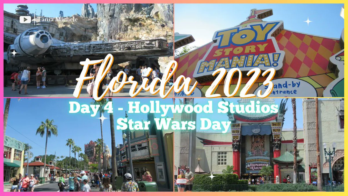 NEW VIDEO: buff.ly/42DiGch #Orlando #Holiday #Vacation #Florida #HollywoodStudios #Disney #WaltDisneyWorld #StarWarsDay #MayTheFourthBeWithYou #SmugglersRun #ToyStory #IndianaJones #MickeyandMinnie #lbloggers #thegirlGang @TheGirlGangHQ @UKBloggers1