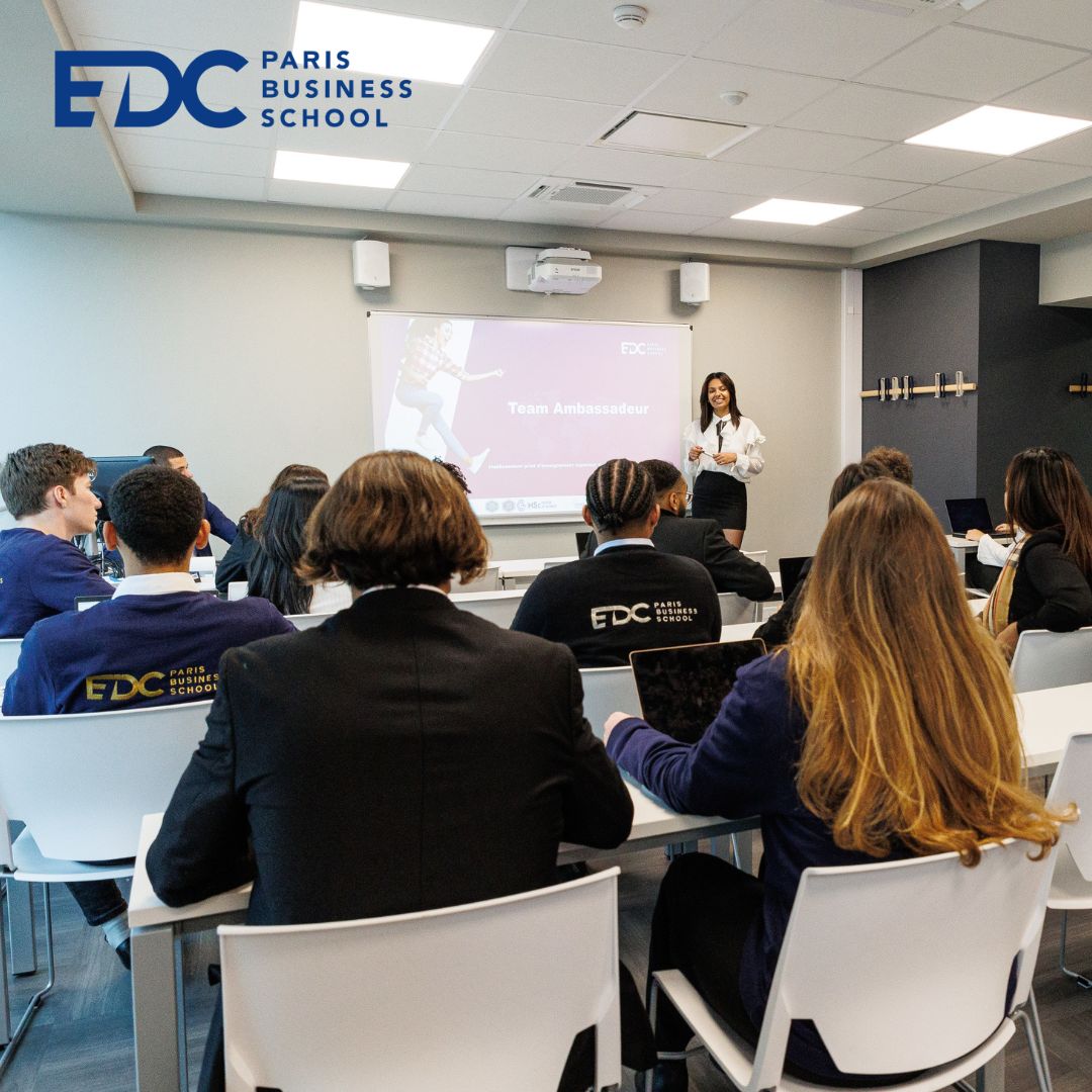 Toute notre équipe souhaite bonne chance à aux élèves en classe de Terminale. 🤞🍀

Si vous êtes toujours à la recherche d'une formation, Rendez-vous sur Parcoursup pour consulter nos formations qui ont encore des places disponibles ! 😉

#edcparis #baccalaureat2023