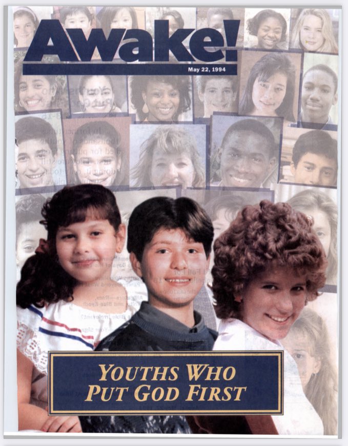 1/- We all remember this May 22, 1994 Awake! showing off the young victims of Watch Tower’s no blood policy on the cover. 

Perhaps even more disturbing are the letters sent to Awake! magazine in response to the article.  Read on➡️