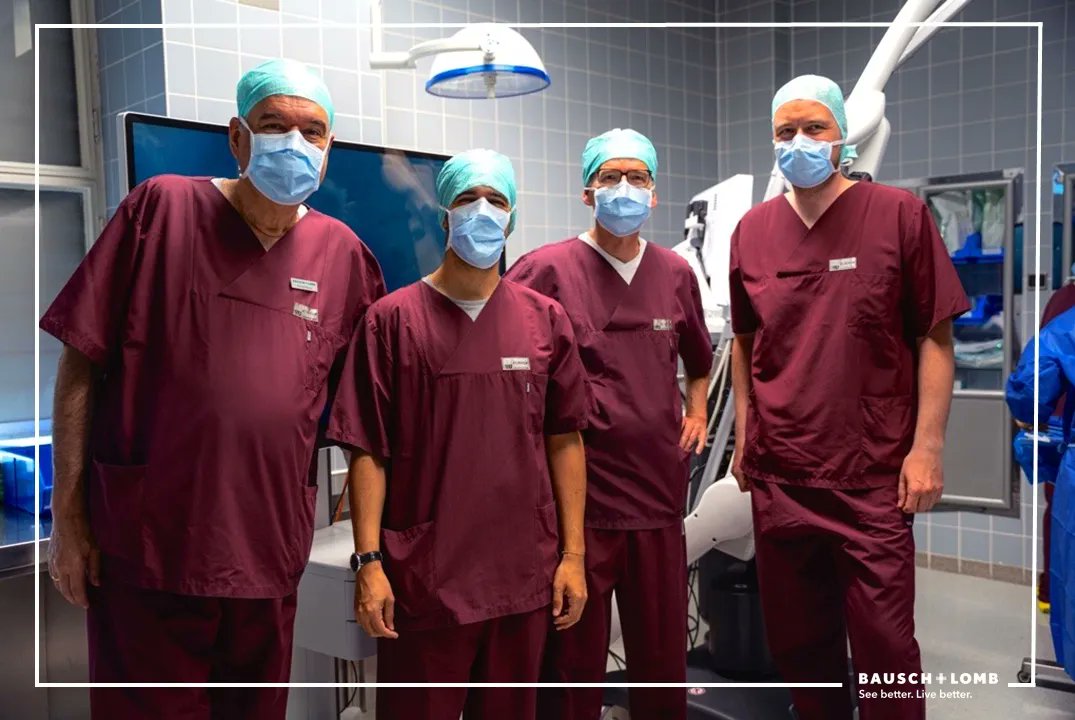 💫SeeLuma™ and Stellaris Elite™ make Waves at Augenklinik, Munich!
 
Last week, we had the pleasure to be in the OR with Prof. Dr Priglinger in <a href="/Augenklinik_MUC/">Münchner Augenklinik</a>, with our beloved SeeLuma™ and Stellaris Elite™.♥️

🙌🏼Thank you Prof. Dr Pringlinger and team for having us!