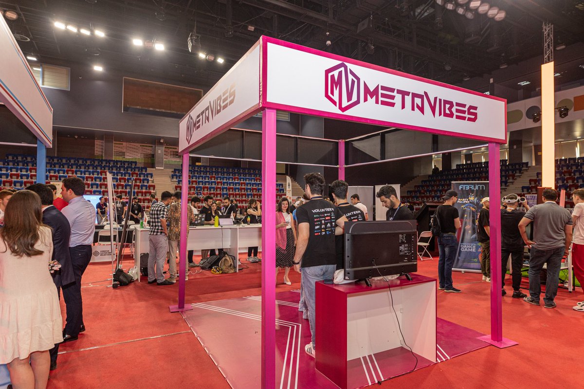 Metavibes (@metavibes_ai) on Twitter photo Metavibes team was co-organisers of <a href="/gamesummit_ai/">GAMESUMMIT</a> in Baku where were 3000 attendees! Great performance and nice booth of Metavibes at the exhibition. Good job guys! Post production will be online soon at the platform of Metavibes! See you! #summit #baku #metavibes #games #VR Metavibes team was co-organisers of <a href="/gamesummit_ai/">GAMESUMMIT</a> in Baku where were 3000 attendees! Great performance and nice booth of Metavibes at the exhibition. Good job guys! Post production will be online soon at the platform of Metavibes! See you! #summit #baku #metavibes #games #VR