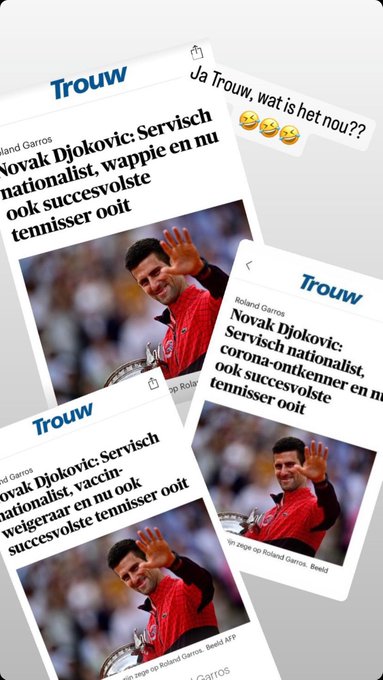 @trouw heeft het een beetje moeilijk met de juiste #polarisatie kop te vinden.. #DjokovicHero https://t<a class="tags" target="_blank" title="On Twitter" href="/?out=eyJ0eXAiOiJKV1QiLCJhbGciOiJIUzUxMiJ9.eyJpYXQiOjE3MjA4ODM1MjksImlzcyI6InR3cG9ybnN0YXJzLmNvbSIsIm5iZiI6MTcyMDg4MzUyOSwiZXhwIjoxNzUyNDE5NTI5LCJyZWRpcmVjdF91cmwiOiJodHRwczovL3R3aXR0ZXIuY29tL3Ryb3V3In0.xwyoKKH6-o5MFfScp9qGAzZdPc-GQHZcNgL3e2OUEEHkjd_q7-sIDJDIMqHRn2k4XSC4ZK93eJec_Z1QwMLR3g">@trouw</a><a href="/tag/polarisatie"class="tags"><span>#polarisatie</span></a><a href="/tag/djokovichero"class="tags"><span>#djokovichero</span></a>