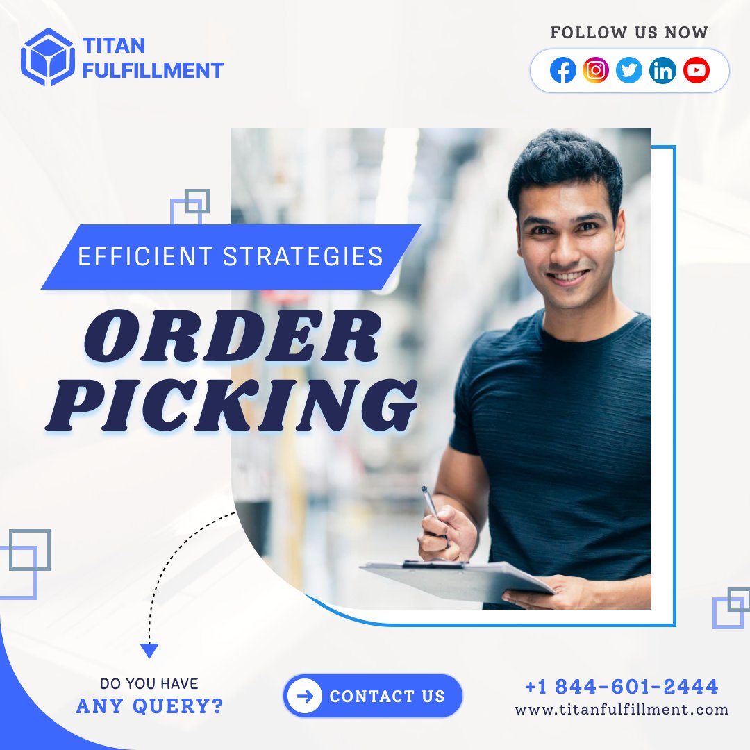 Checkout the complete article below to know the best strategies of Industry for Order Picking

Read More: tinyurl.com/3yye4b2r

#titanfulfillment #strategies #orderpicking #picking #efficient #methods #fulfillment #ecommercefulfillment #ecommerce #amazon
