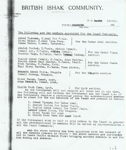 mzeesiraj's tweet photo. Images:Letter by #Dulbahante Headman to Ag Governor #Kenya, fight #Somali town(Eastleigh) #Nairob 1921. #British Ishak/#Isaaq Community's agitation #Kenya colony 1930s.
President @WilliamsRuto should hold peace conference for #Somaliland-#Somalia in #Nairobi.
@HoehneVirgil https://t.co/LgyBZ8fDE5