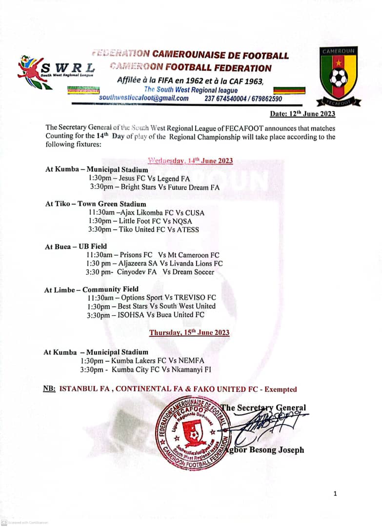 Buea United FC tweet media