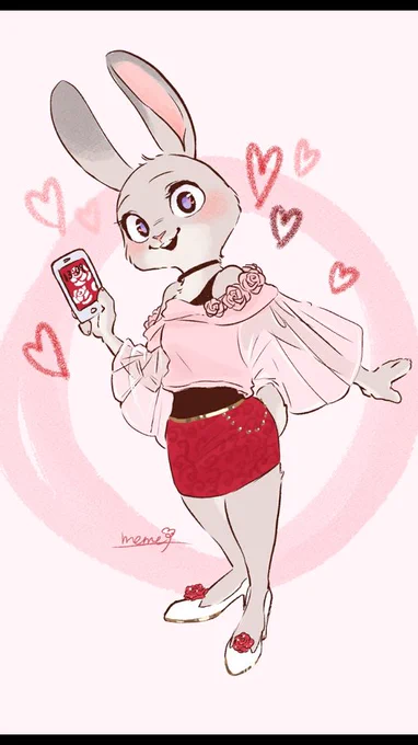 ズトピもぴんく!🦊🐰