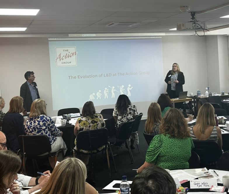 We love it when our members share 🤍

Today the fantastic Louise Brunton and Gareth Timms have presented a case study on the evolution of L&D at @TheActionGroup_ 

#CLCMM
