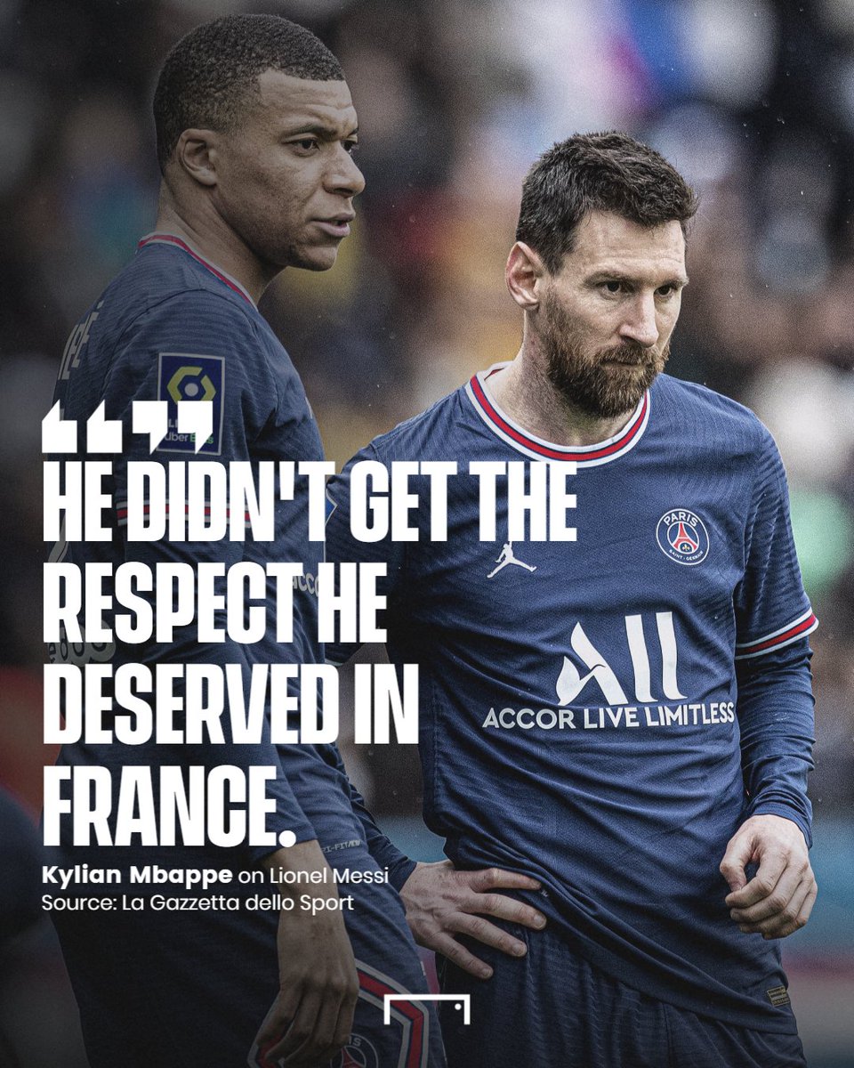 Kylian Mbappe thinks Lionel Messi deserved better 😓