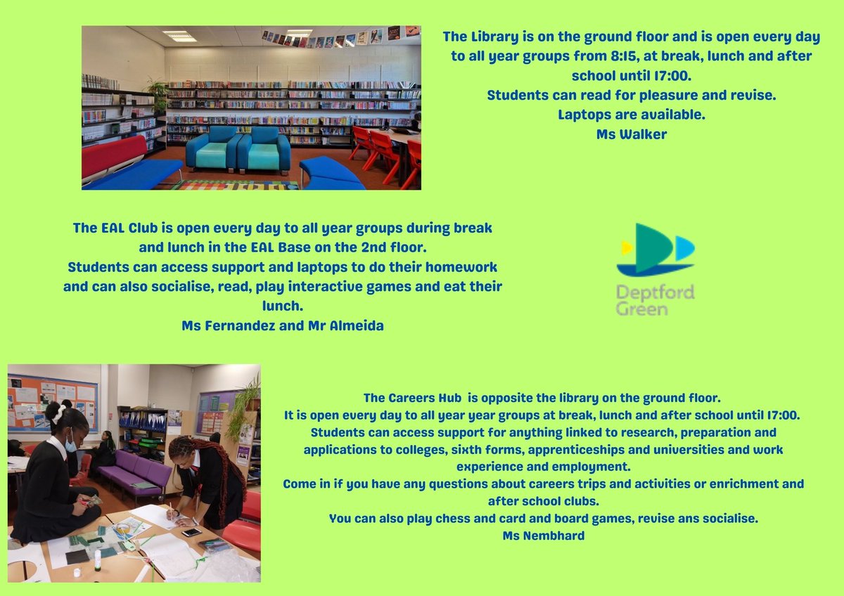DeptfordGreen's tweet photo. Details of our amazing Summer 2 #EnrichmentProgramme can be found here:
https://t.co/UqQcmTtGPa . Cricket, gym, ceramics, podcasting, skateboarding, book club, mural painting.. so much to choose from! #ExploreDreamDiscover #Deptford #Lewisham https://t.co/wXZtW9vi0S