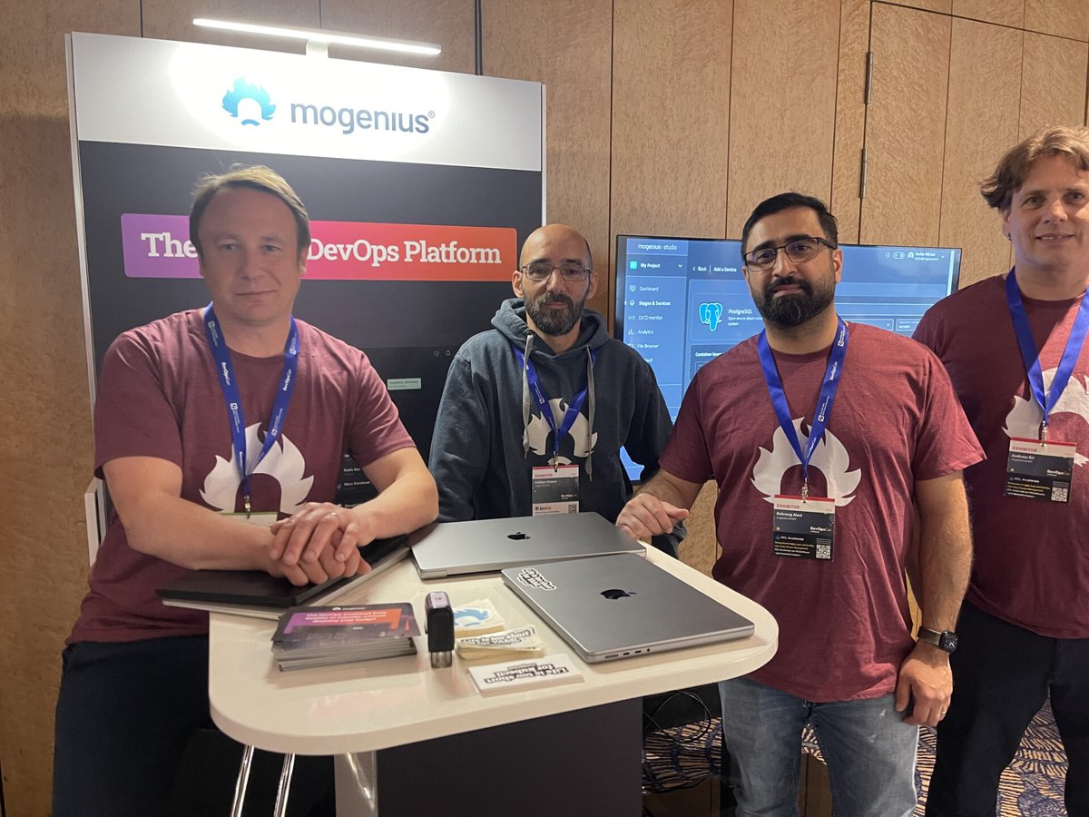 Hanging out at @devopscon 2023 in Berlin today, where we showcase our new Internal Developer Platform to software teams from around the world! It's fantastic to connect with fellow DevOps and platform engineering professionals Thank you all!

#devops #cloud #Kubernetes