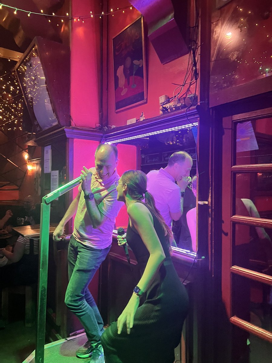 Maxwell Szymanski (@max_does_well) on Twitter photo A RecSys event is never complete without a good karaoke session! 🪩 <a href="/McWillemsen/">Martijn Willemsen</a> <a href="/lienmichiels/">Lien Michiels</a> <a href="/christine_bauer/">Christine Bauer</a> #recsysss23 A RecSys event is never complete without a good karaoke session! 🪩 <a href="/McWillemsen/">Martijn Willemsen</a> <a href="/lienmichiels/">Lien Michiels</a> <a href="/christine_bauer/">Christine Bauer</a> #recsysss23