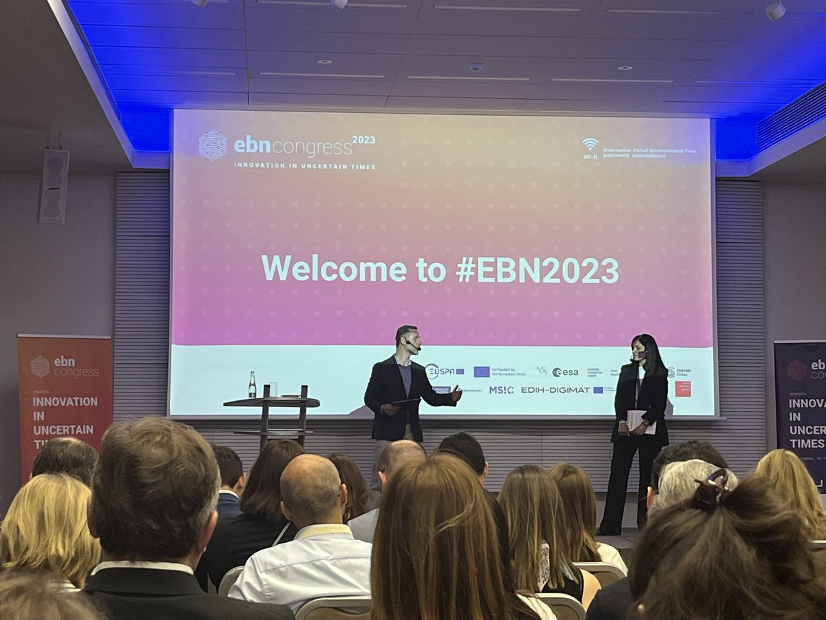 Wonderful to be at #ebn2023 in the beautiful city of Brno and catch up with old friends and make new ones.