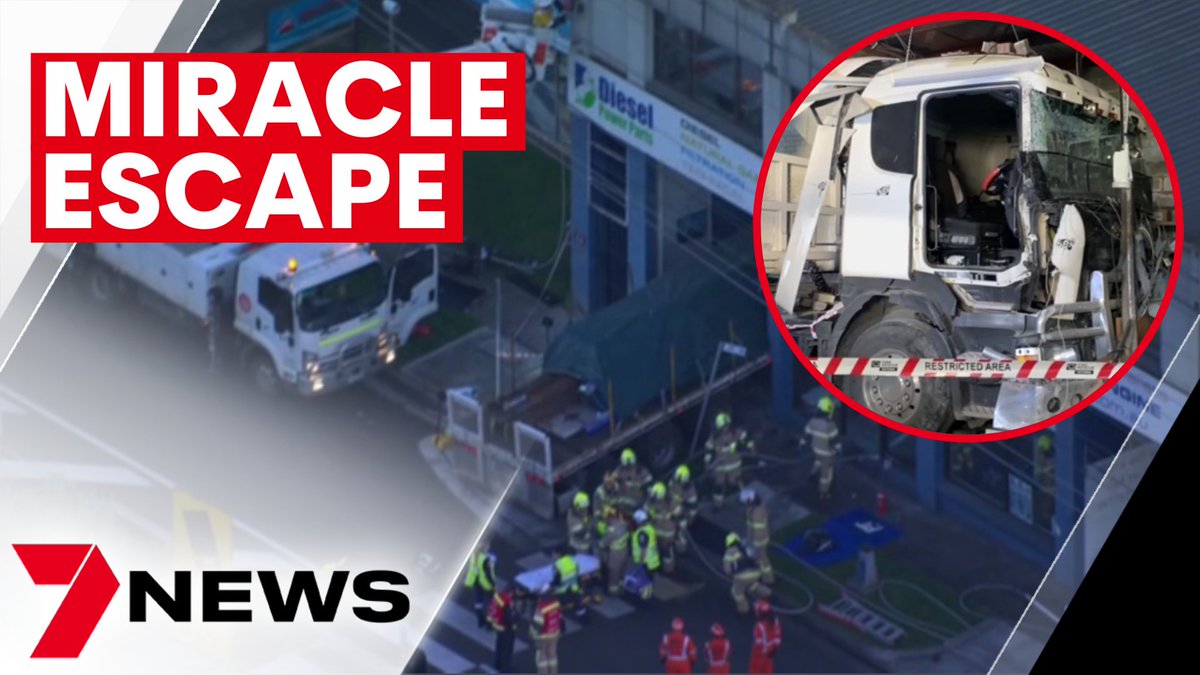 7NEWS Melbourne on Twitter "A truckie is in hospital tonight after