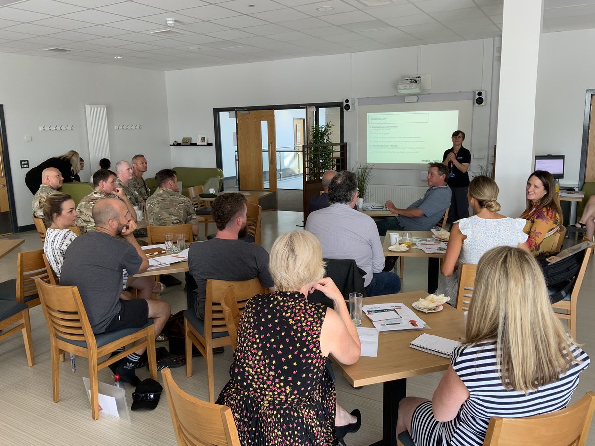 Good to see so many engineers at our <a href="/PetrocOfficial/">Petroc</a> breakfast event on <a href="/TLevels_govuk/">T Levels</a> today. Getting to understand how we can further tailor our programmes to truly meet their needs. Great to hear from two students too who were clearly enjoying their T level #TLevels