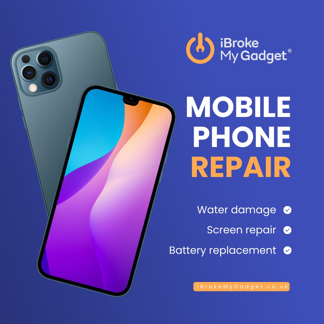 Is your phone in need of some TLC? Do you have water damage? Need a screen repair? We've got you! Contact us to book a repair or visit iBrokeMyGadget.co.uk #phonerepair #iphonerepair #gadgetrepair - stores in #Basingstoke #Camberley & #Woking