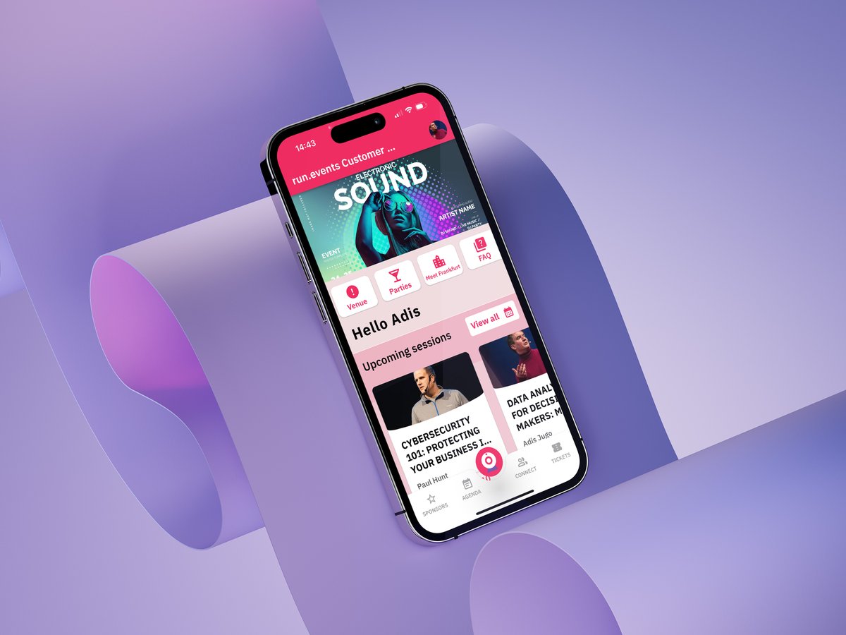Boost your #EventExperience with the run.events #mobileaap! Provides power to  #EventOrganizers, enhances engagement for #EventAttendees. Attendees stay connected, updated, and network between events. Available on Apple and Google stores.
runevents.club/mobappprom01