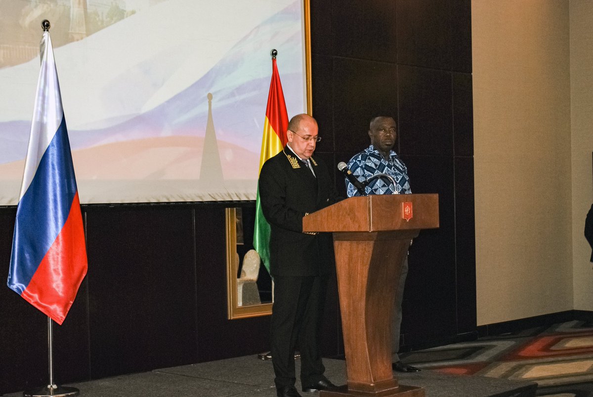 RusEmbGhanaEng's tweet photo. 🇷🇺 On June 12, the Russian Embassy in Ghana held an official reception on the occasion of #RussiaDay.

Over 1️⃣5️⃣0️⃣ guests, including prominent 🇬🇭 statesmen, have attended the event. 

Read in full:  https://t.co/l0L939A4AB https://t.co/qcZzSoQ4Np