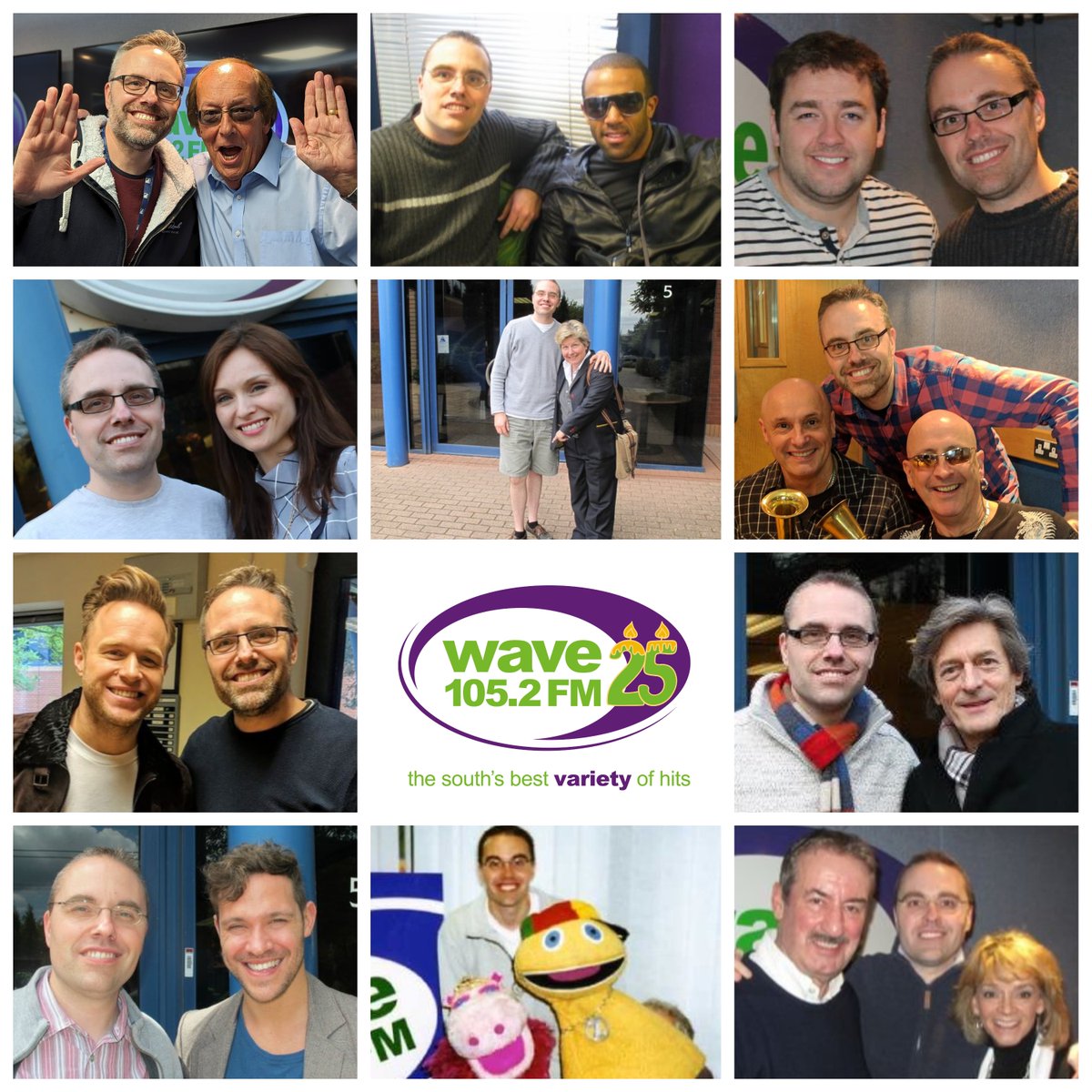 garyparkerradio's tweet photo. Happy 25th Birthday Wave 105! 🥳
By my side since November 1998. 📻
My trusted radio pal. I feel quite emotional today. 💜

#Wave25 #HappyBirthday #Wave105 https://t.co/Rx7ykBmECE