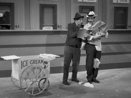 #Chico: 1 dollar and you'll remember me all your life
#GrouchoMarx:That's the most nauseating proposition I ever had. #ADayAtTheRaces 1937