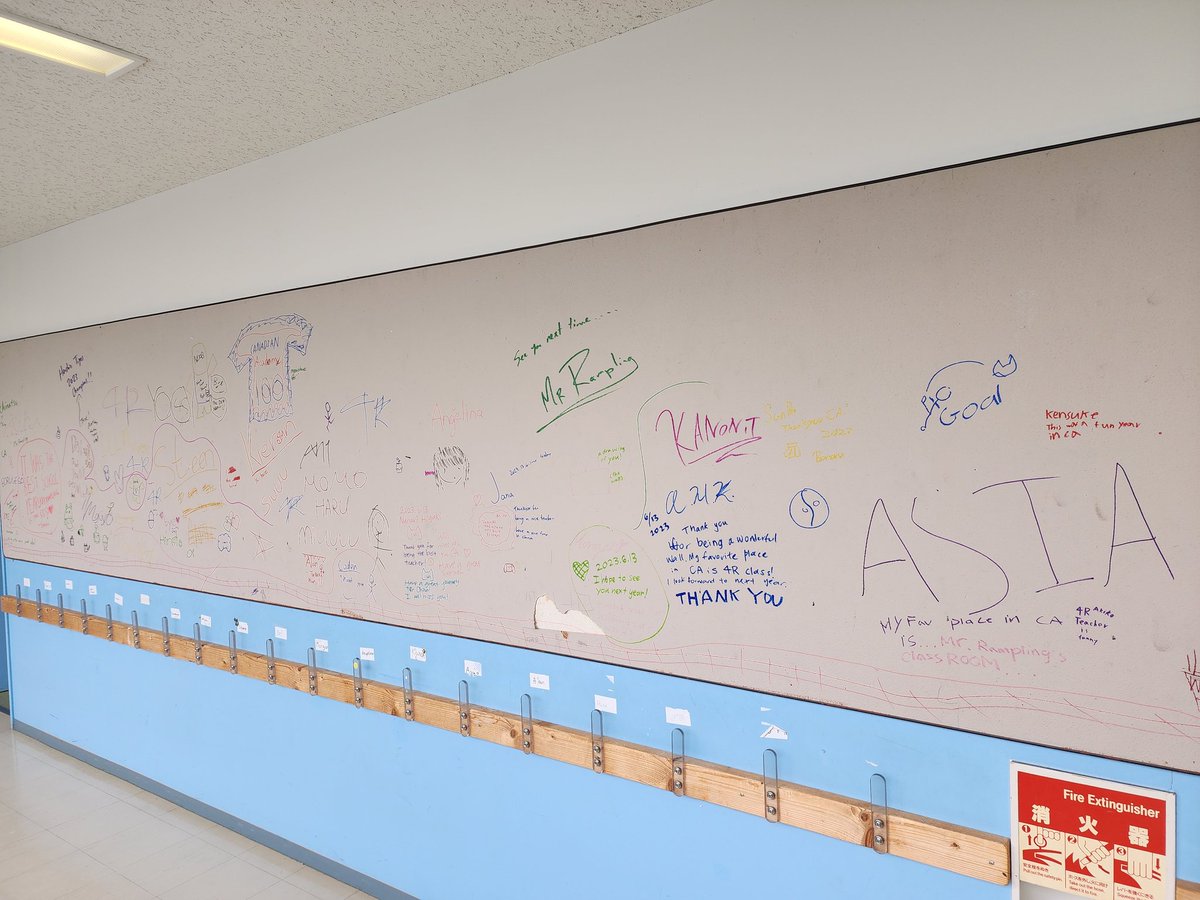 Has been a wonderful 7 years at <a href="/canacad/">Canadian Academy</a> and in the amazing country that is Japan! Will miss this lovely community. On to my next exciting adventure at <a href="/WAB_LIVE/">WAB</a>. Can't wait!!
#schoolsoutforsummer #missmystudents