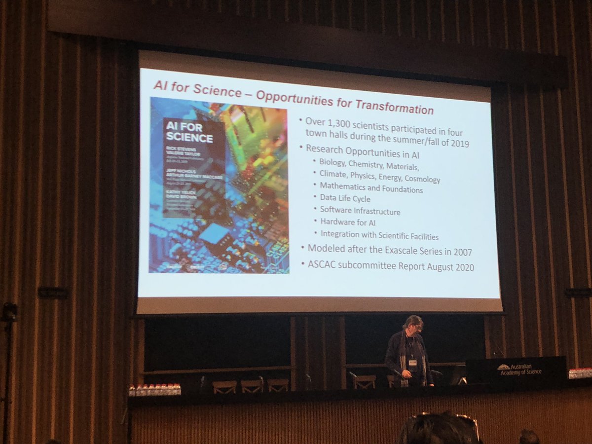 HPC_Now's tweet photo. π΅ A View of Post-#Exascale Computational Science and the Emerging Mix of #HPC, #AI, and #Quantum
by Prof. Rick Stevens from @Argonne National Lab
at #ALCS23 https://t.co/hSGbUREQKr