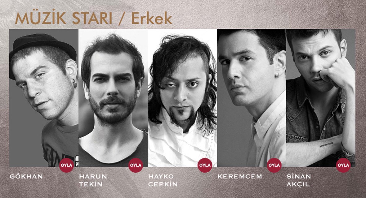 sene 2011 ilk albumumle Elle Style En stil Erkek Müzik Starı adayı olmuşuz,ödülü aldınız dediler gittik, sonra dediler ki maalesef karısıklık olmus şu kişi aldı,direkt kapıdan girmeden geri çıktık peşimizden geldiler dinlemedik duruşu bozmadık,o gün bugündür beni aday yapmayın
