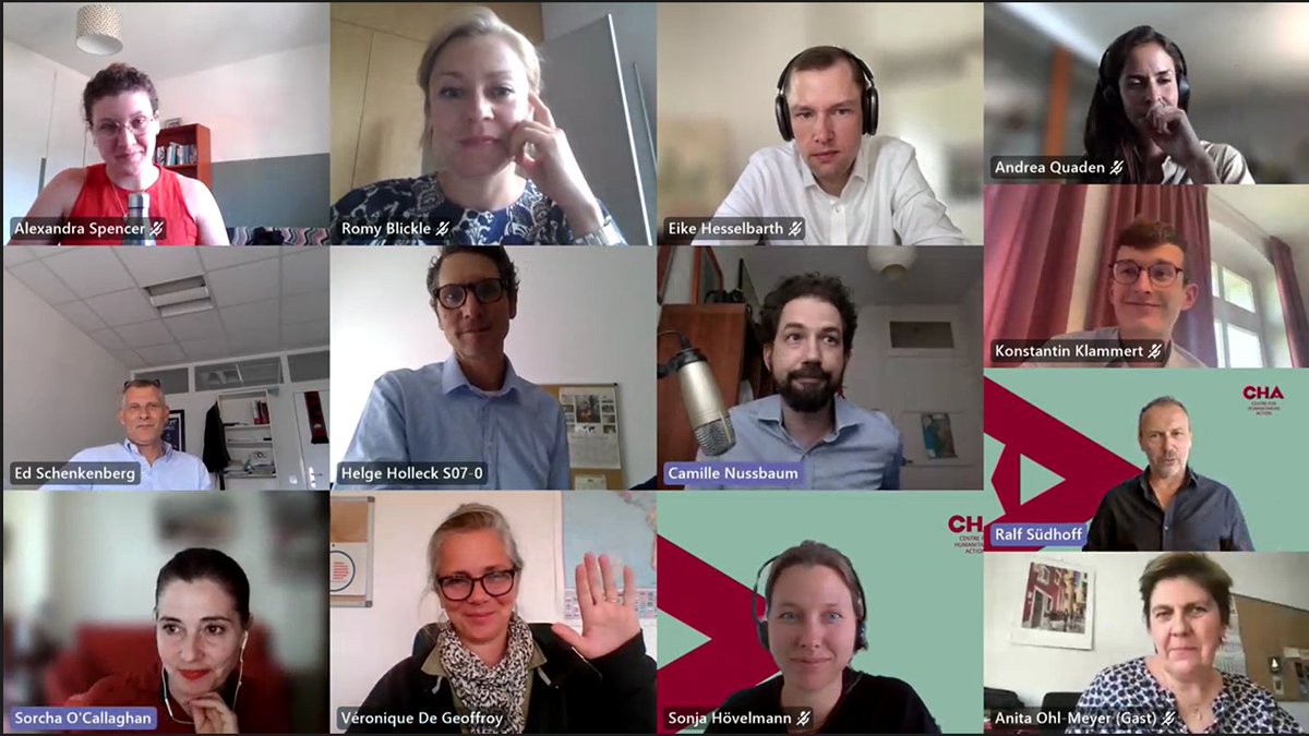 Ralf Suedhoff (@ralfsuedhoff) on Twitter photo 1/2 It's been a great pleasure to host crucial exchange of our new humanitarian think tank network #HuT with #GFFO on its upcoming #humanitarian strategy - thank you so much <a href="/AA_stabilisiert/">🇩🇪 GER on Peace & Humanitarian Action</a> for interest & attendance with 10 colleagues not even all fitting on this screen :-) 1/2 It's been a great pleasure to host crucial exchange of our new humanitarian think tank network #HuT with #GFFO on its upcoming #humanitarian strategy - thank you so much <a href="/AA_stabilisiert/">🇩🇪 GER on Peace & Humanitarian Action</a> for interest & attendance with 10 colleagues not even all fitting on this screen :-)