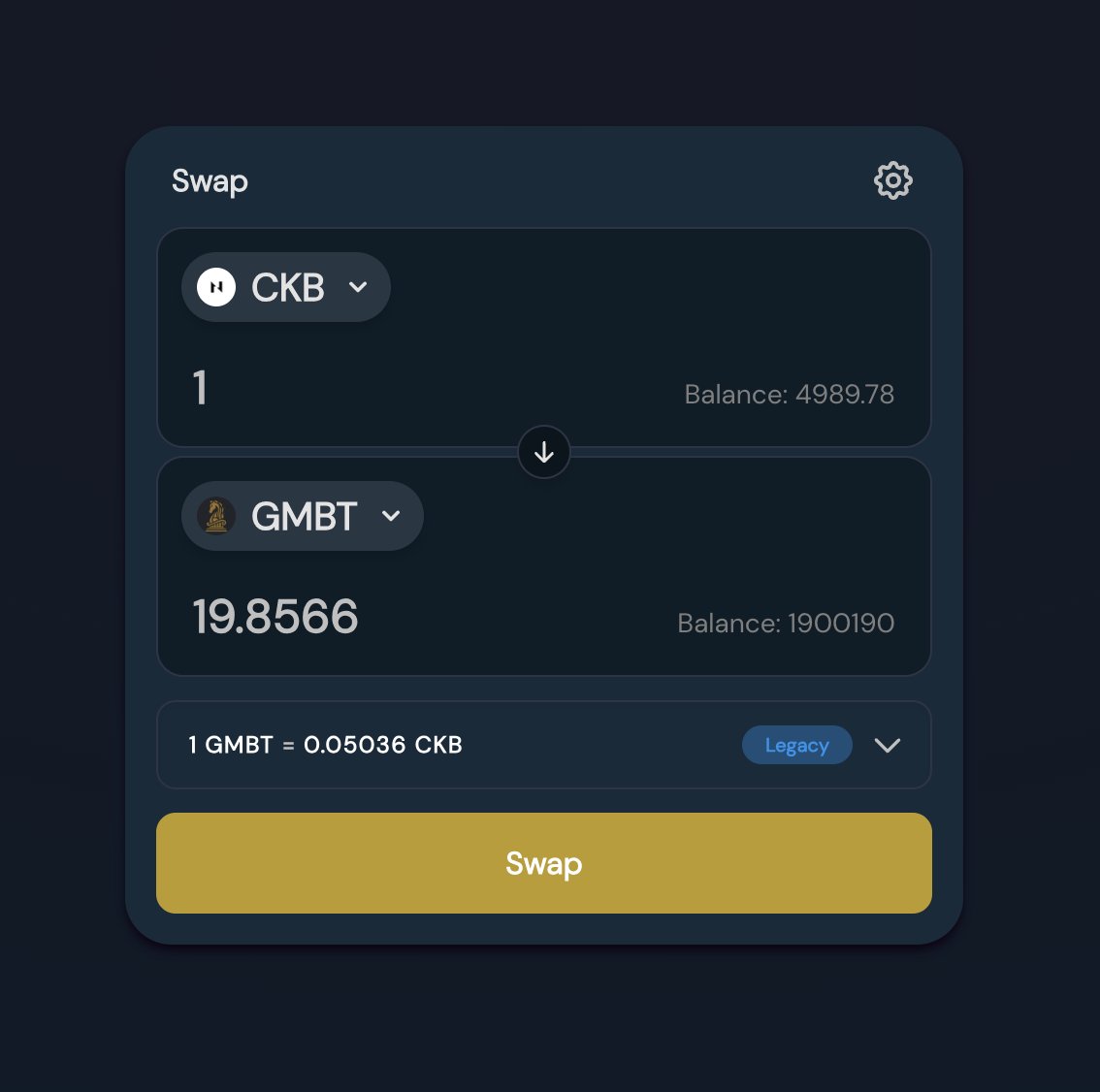 Gambit Finance tweet media