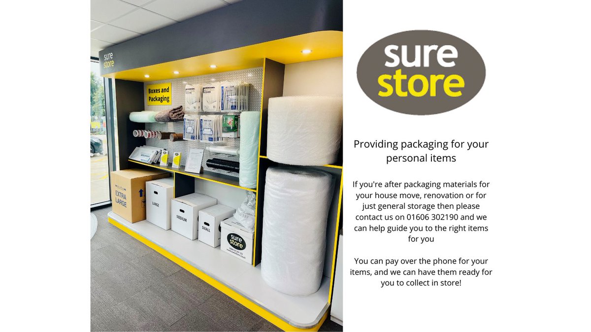 SureStore Storage Northwich (@storenorthwich) on Twitter photo 