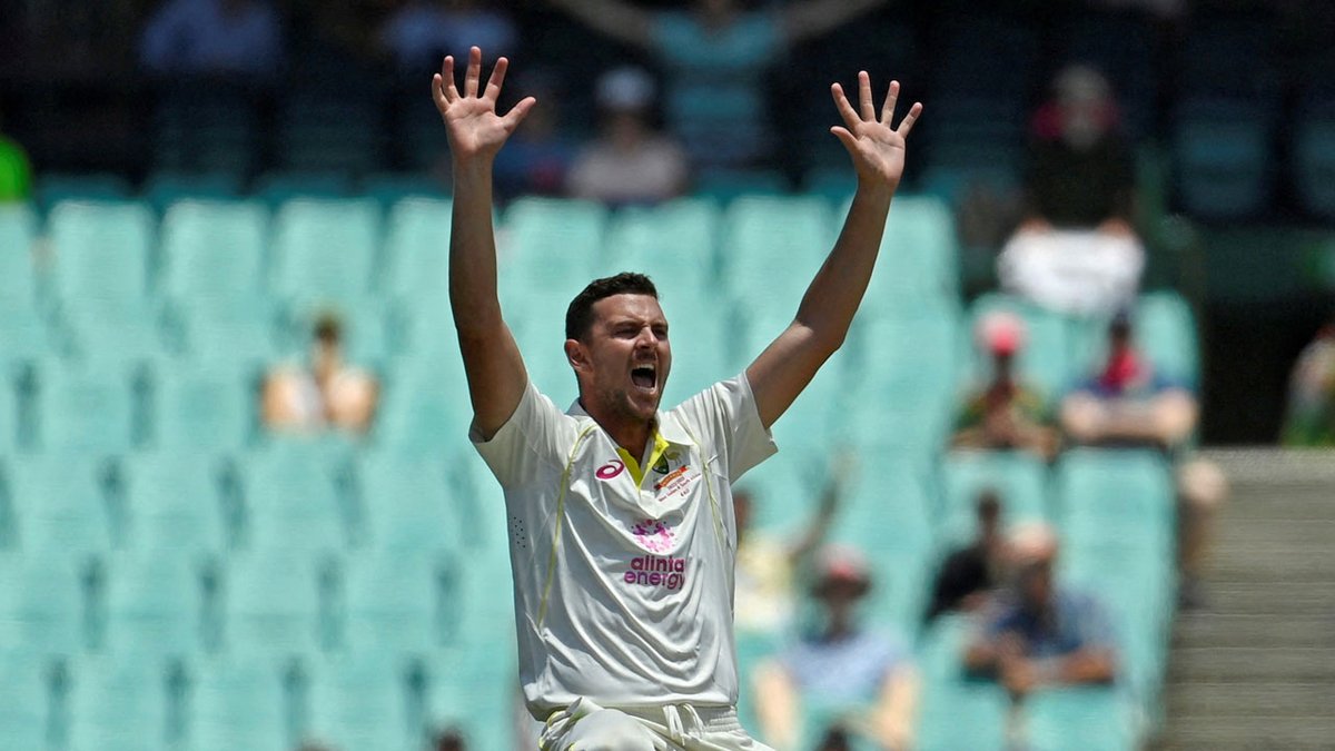 Fit-again #JoshHazlewood hopes to play in at least three #Ashes Tests 

Read: toi.in/T7AXCY30/a24gk 

#ENGvAUS