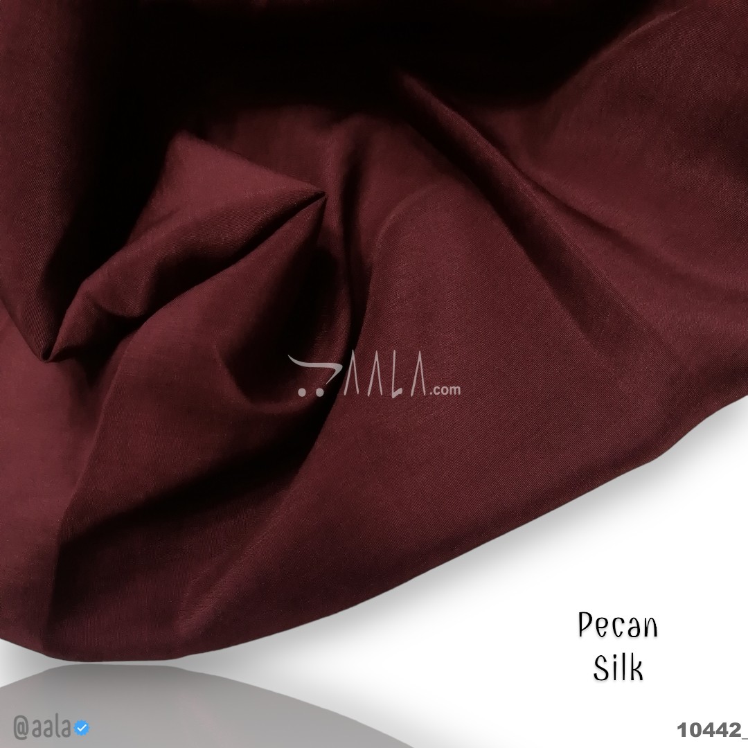 Pecan Silk Fabrics at aala.com #pecan #silk #fabrics #aala #onlinefabrics #fashionfabrics #fashiondesigners #bride #loveaala #fashionstyle #fashiondesigner #loveaala Buy Online at aala.com/p/10442