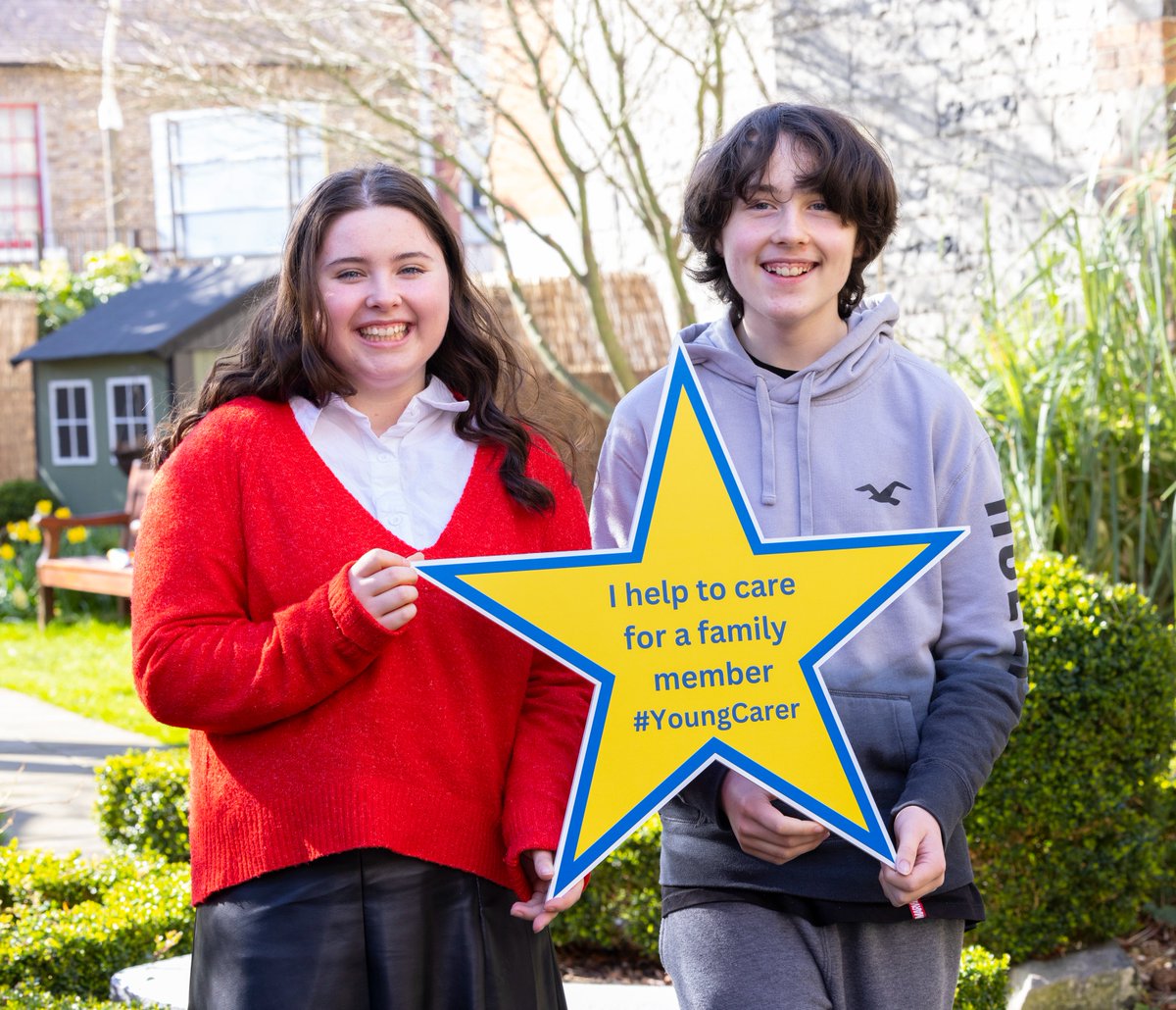 Shannon Egan, age 15 & Darragh Egan, 12  from Athlone help to care for their 22 year old sister Alanna who is living with a rare chromosome disorder called Koolen-de Vries Syndrome. '“young carers need to be recognised too, they live completely different lives to their friends.'