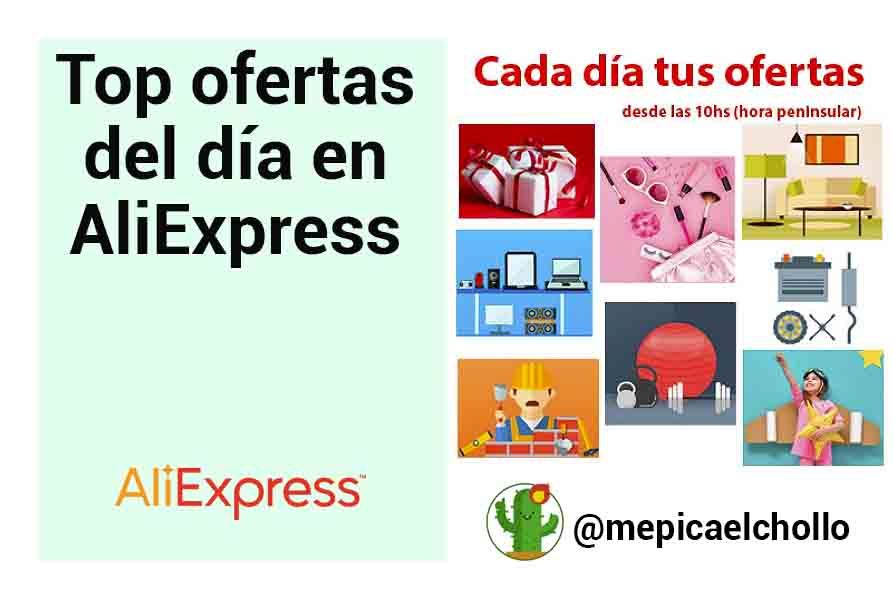 Top ofertas del día en AliExpress 
✅ Kit de precisión destornilladores 130 en 1 
⏩ Precio: 11,52€ 
✅ Tablet Teclast P30S 
⏩ Precio: 80,31€ 
✅ Cargador inalámbrico magnético 3 en 1 100W 
⏩ Precio: 24,94€
Link: mepicaelchollo.com/top-ofertas-di…