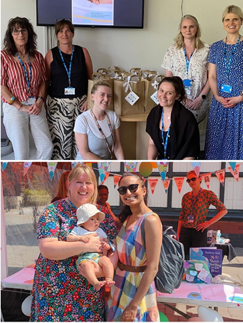 McnultySusannah's tweet photo. For this years #InfantMentalHealthAwarenessWeek our team have made gift bags for our pregnant colleagues in #PennineCareNHS with the theme of #BondingBeforeBirth, they will be available from Trust HQ, Birch Hill Hospital and Fairfield General trust sites #IMHAW2023 https://t.co/gKLVotDnKR