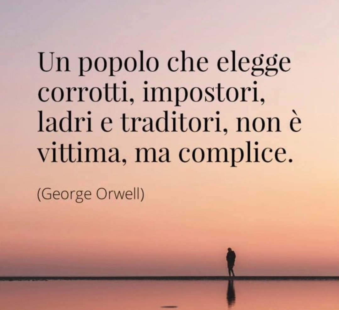 #14giugno #consapevolezza #responsabilita #orwell #BuongiornoATutti