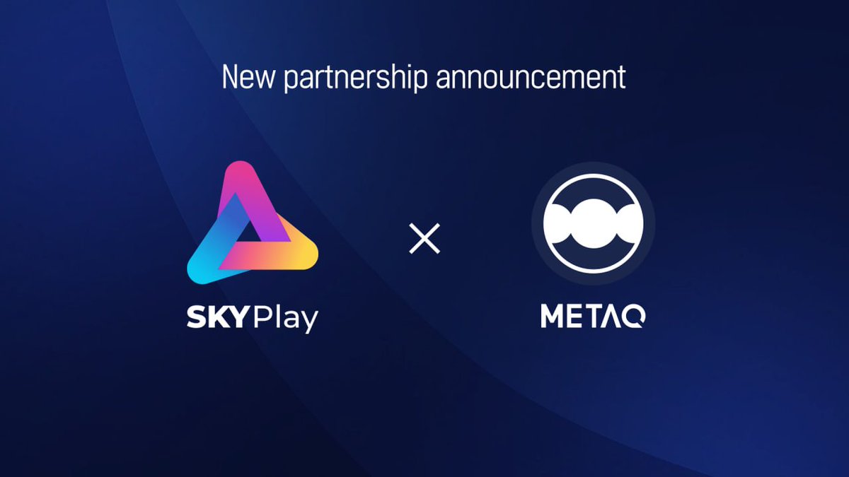 🔊 New Partnership Announcement 🔊

🎉 #SKYPlay  X  #METAQ 🎉

Today we are announcing our partnership with METAQ. 

In the coming days, we will be organizing a series of events with METAQ. 

Thank you

👉 Twitter: x.com/metaplanet99